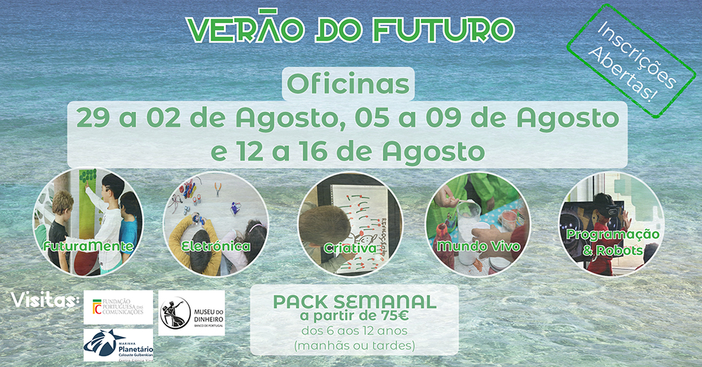 You are currently viewing Férias de Verão na Sala do Futuro
