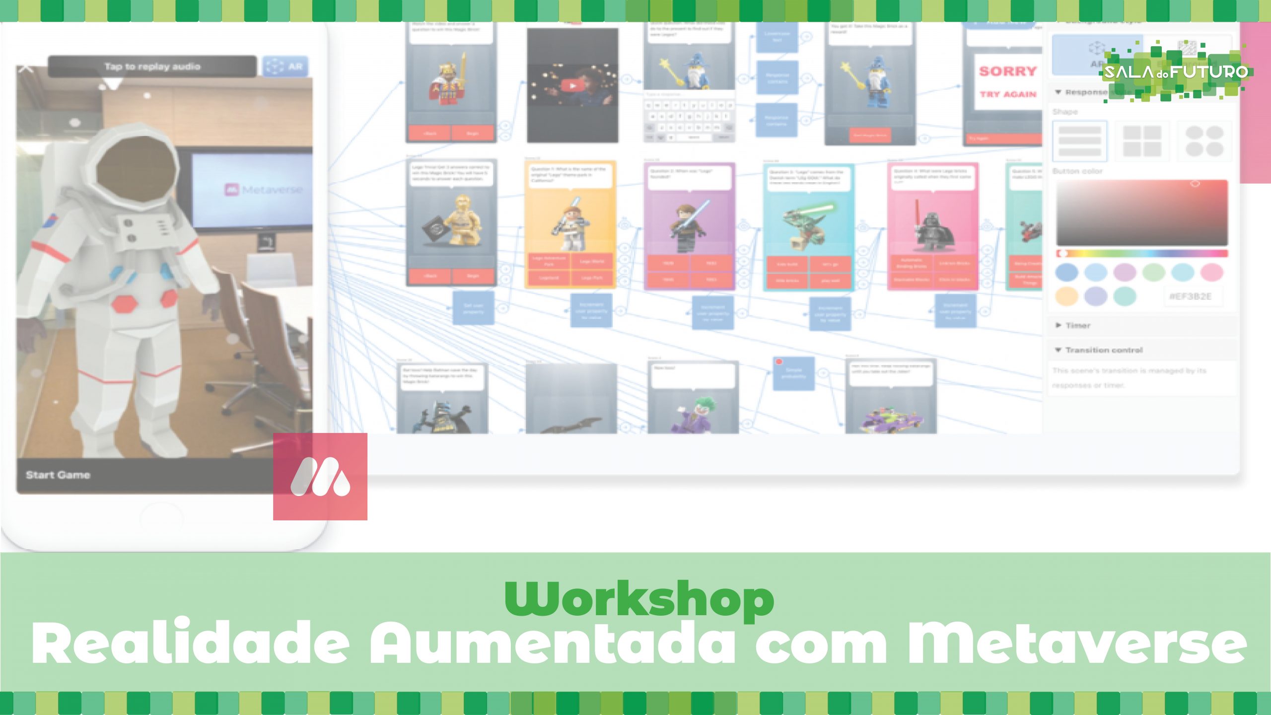 You are currently viewing Realidade Aumentada com Metaverse – Workshop